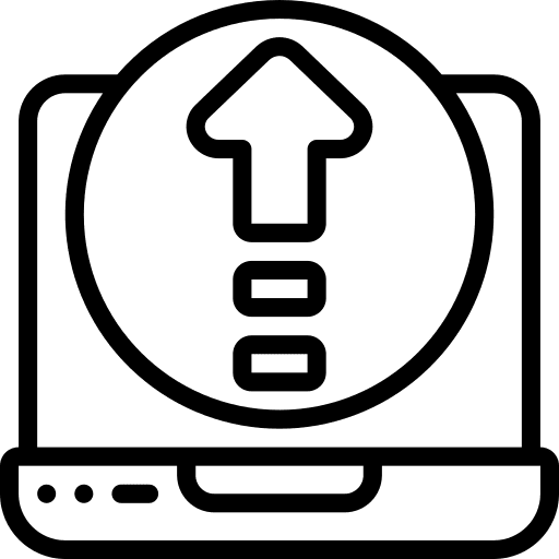 Upgrade ui pc monitor electronics icon
