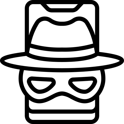 Smartphone security mobile smartphone icon