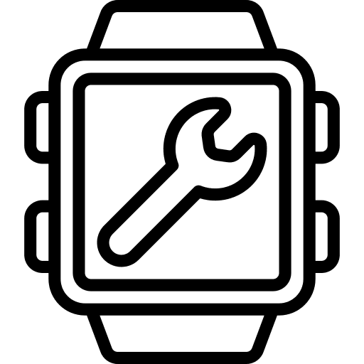 Smartwatch watch spanner smartwatch icon