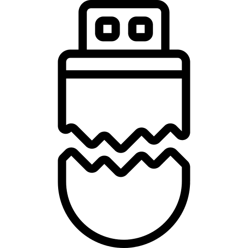 Usb usb flash drive file storage icon