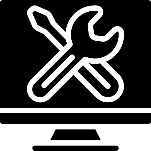 Repair repair screen wrench icon