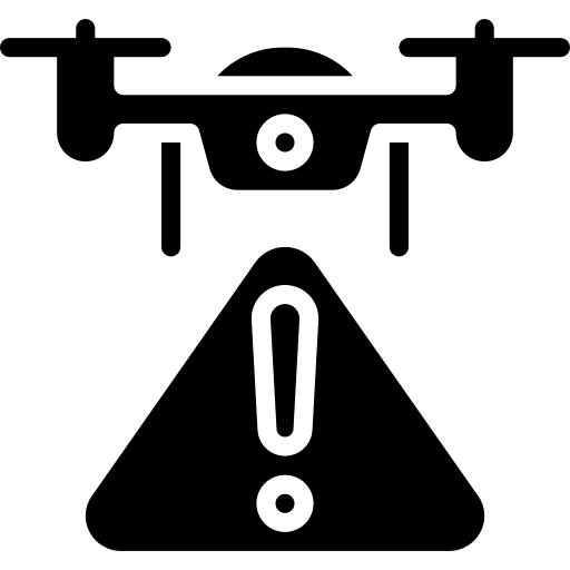 Drone industry fly engineering icon