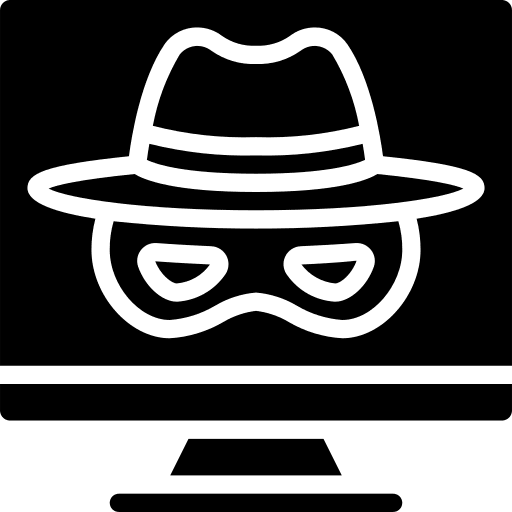 Hacker computer cybercrime hacker icon