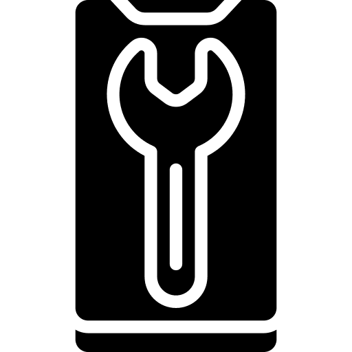 Smartphone tool setting function icon
