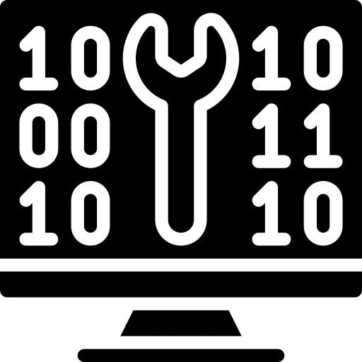Desktop computer programming electronics desktop computer icon