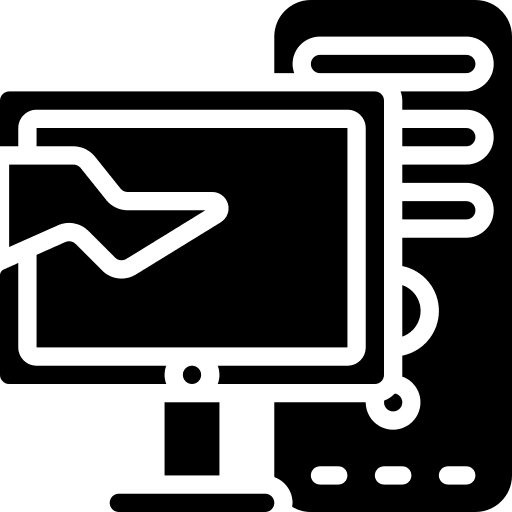 Desktop computer technology personal computer computer monitor icon