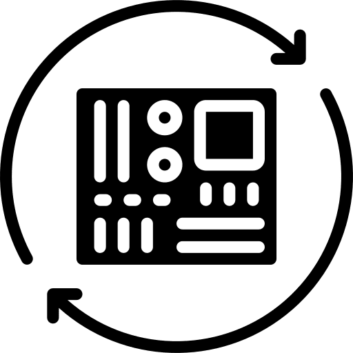 Motherboard computer digital electronics icon