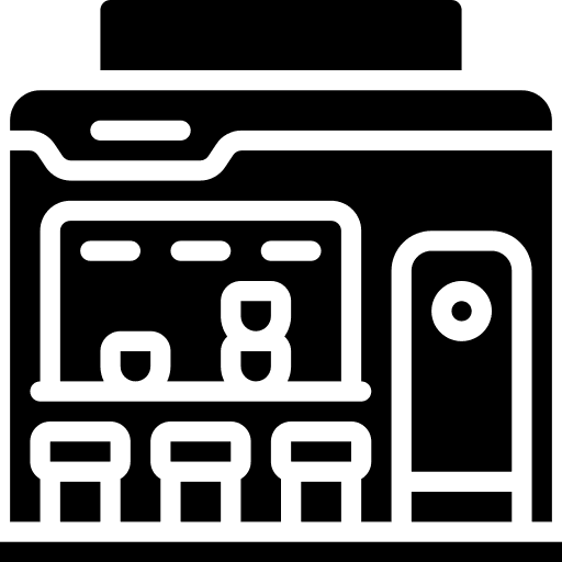 Bar robotics automation bar icon