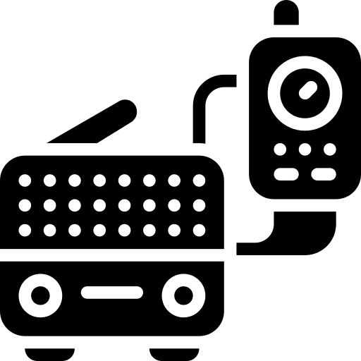 Radio electronics semiconductor radio icon