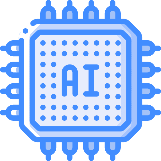 Chip chip electronics cpu icon