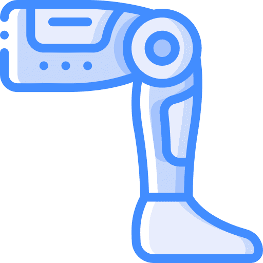 Robot leg electronics cyber punk cyber icon