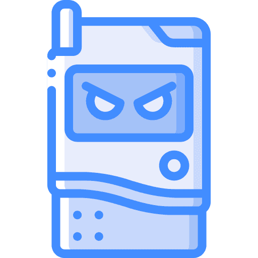 Device hacking hacker electronics icon
