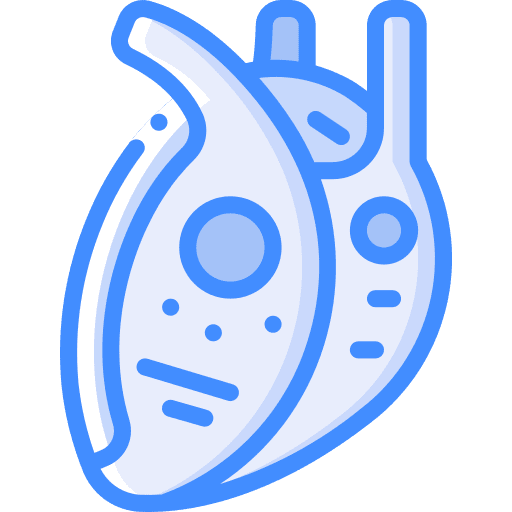 Heart metal fake cyber icon