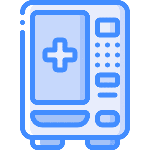 Vending machine refresh health healthcare and medical icon