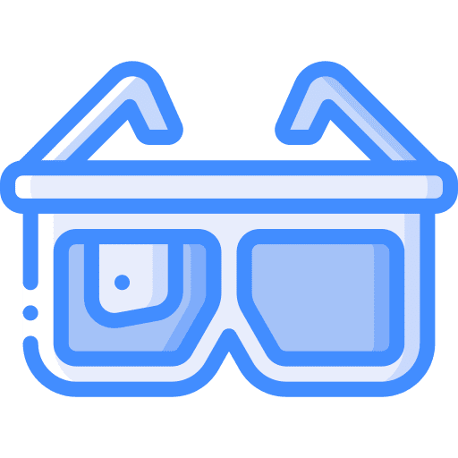 Ar glasses ar glasses augmented reality virtual reality icon