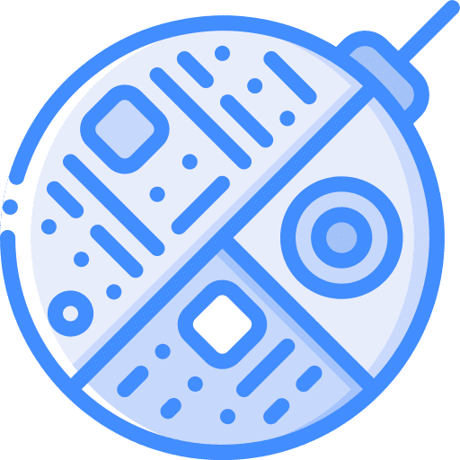Bomb bomb electronics virus icon