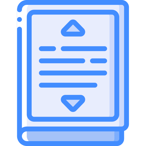 Digital book study education ebook icon