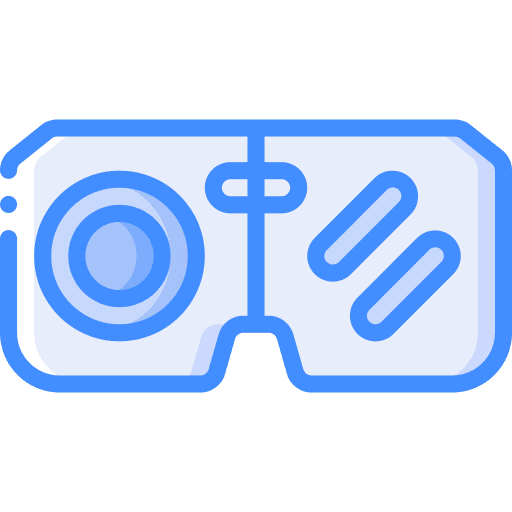 Glasses mask sunglasses electronics icon