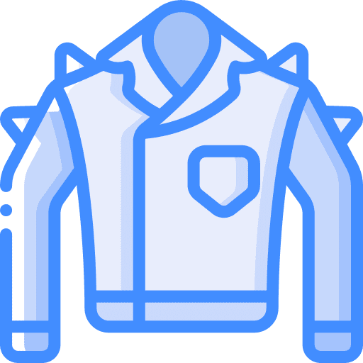 Leather jacket overcoat clothing leather jacket icon