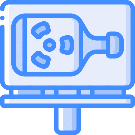 Billboard billboard banner ads icon