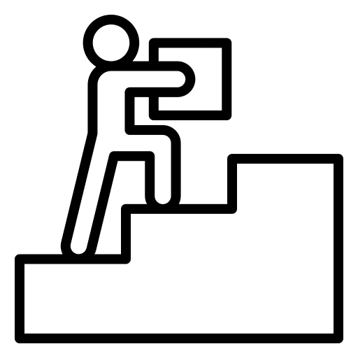 Carrying pick up carrying box icon