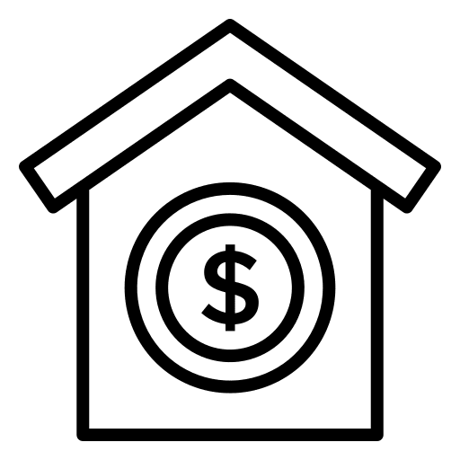 House business and finance loan housing icon House business and finance loan housing icon