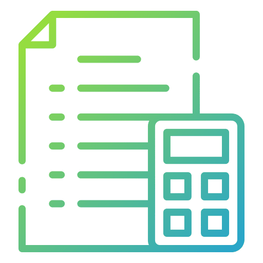 Tax expense tax planning icon