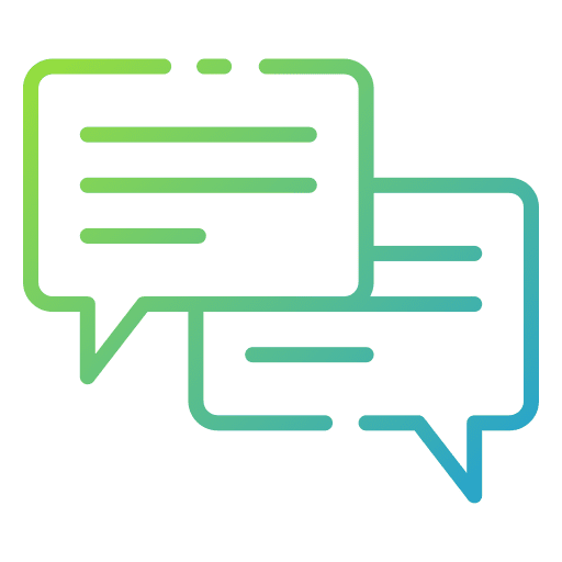 Conversation communication chat support icon Conversation communication chat support icon