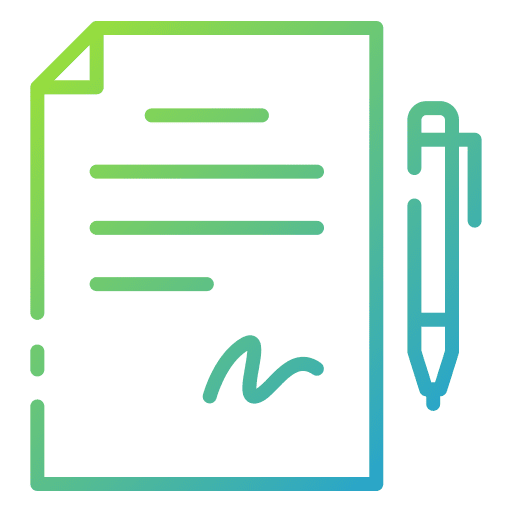Signature signature enroll business and finance icon Signature signature enroll business and finance icon