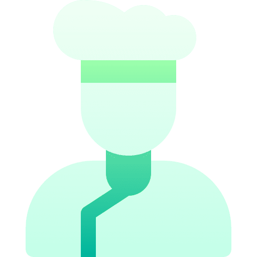 Chef people kitchen chef hat icon