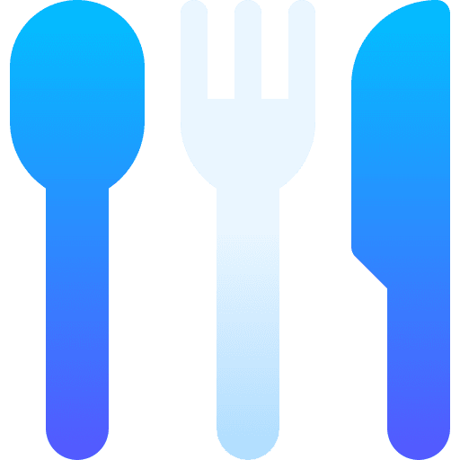 Cutlery restaurant fork cutlery icon
