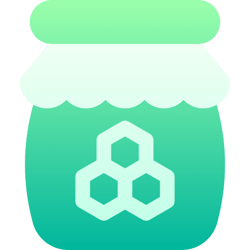 Honey jar food healthy food food and restaurant icon