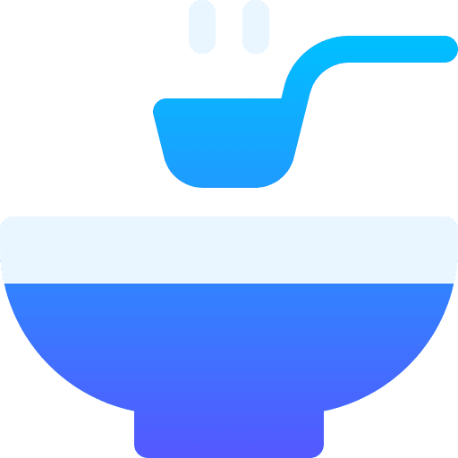 Soup healthy food spoon cooking icon Soup healthy food spoon cooking icon