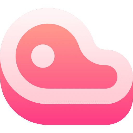 Steak food and restaurant grilled meat icon Steak food and restaurant grilled meat icon