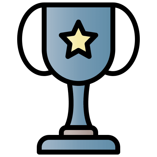 Award champion winner trophy icon Award champion winner trophy icon