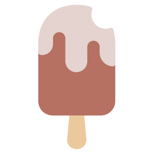 Ice cream sweet dessert food and restaurant icon