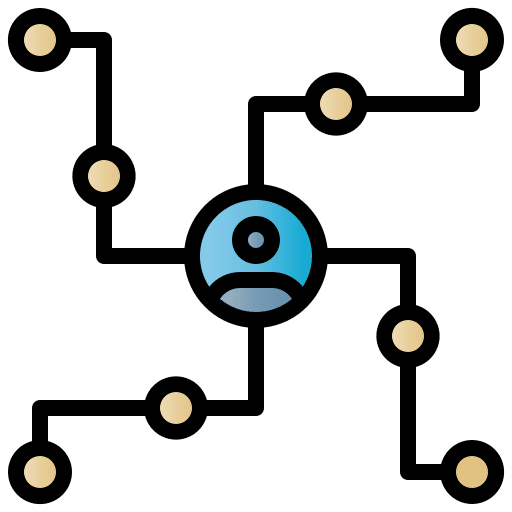 Social media connection user connect icon Social media connection user connect icon