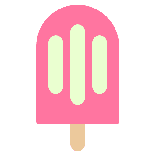 Ice cream frozen sweet food icon Ice cream frozen sweet food icon