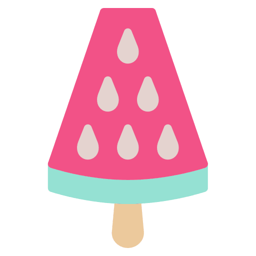 Ice cream stick food fruit icon Ice cream stick food fruit icon