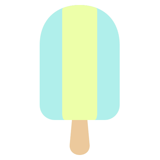 Popsicle food and restaurant delicious ice pop icon