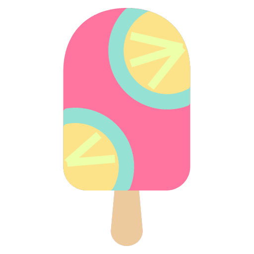 Popsicle fruit cold food and restaurant icon