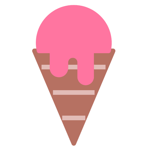 Ice cream sweet ice cream cone food and restaurant icon Ice cream sweet ice cream cone food and restaurant icon