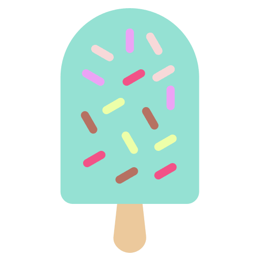 Popsicle stick dessert sweet cold icon Popsicle stick dessert sweet cold icon