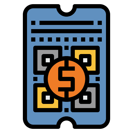Ticket concert access ticket icon