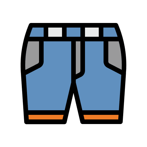 Shorts garment pants male icon Shorts garment pants male icon