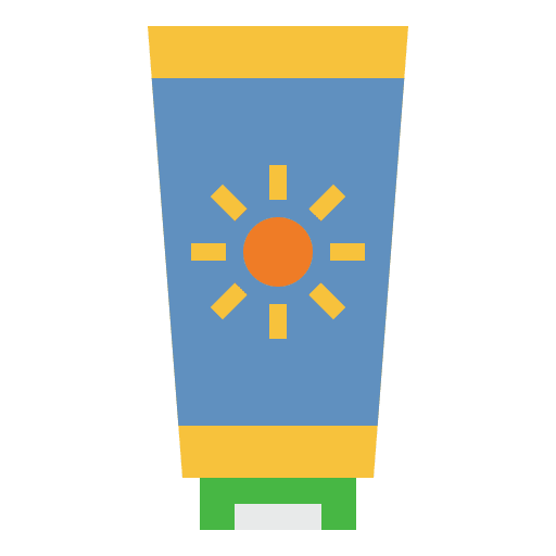 Sunscreen sunscreen sun protection sun cream icon