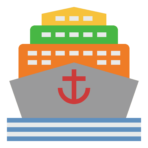 Cruise cruise ship cruise transport icon