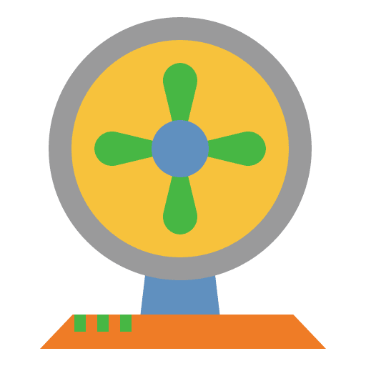 Fan electronics cooler wind icon Fan electronics cooler wind icon