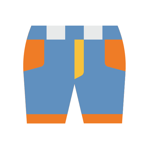 Shorts clothes pants male icon Shorts clothes pants male icon