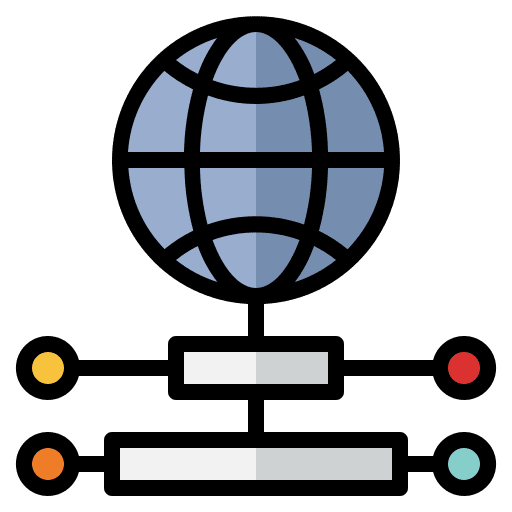 Protocol system optimization networking icon